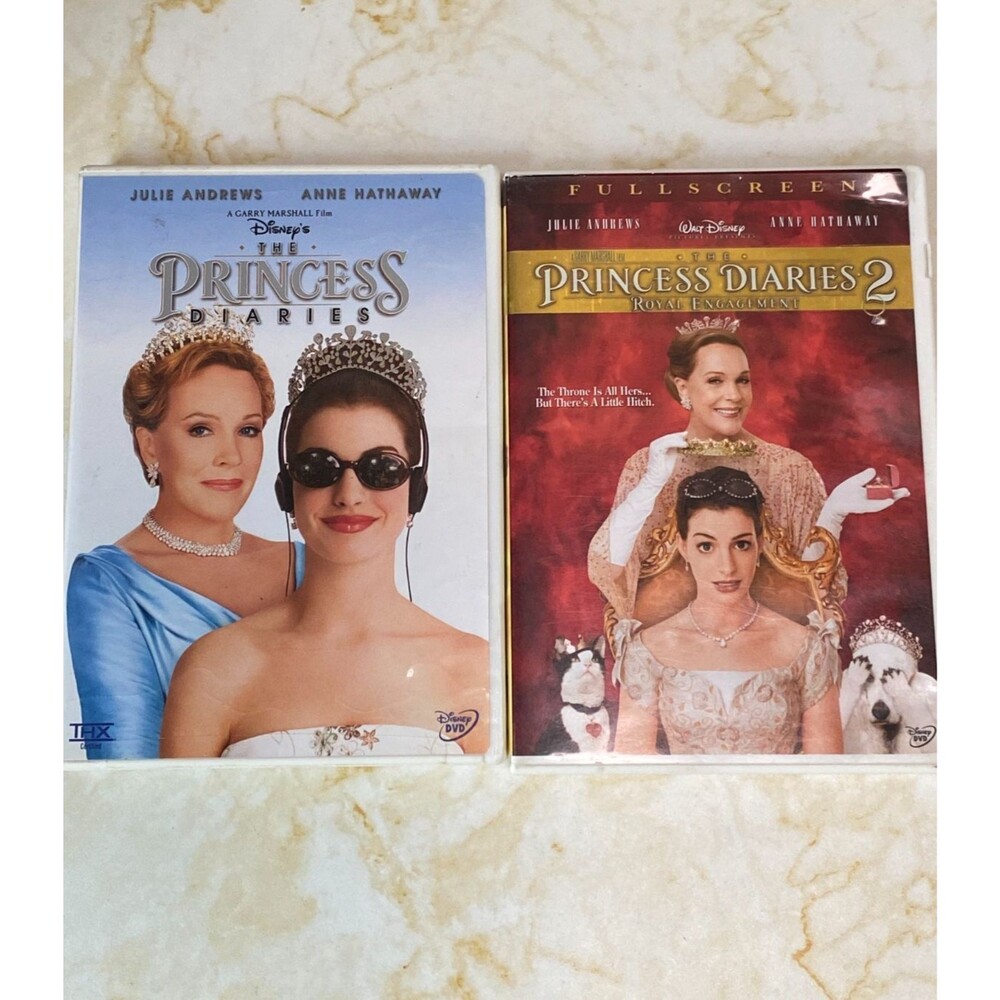 The Princess Diaries 1 And 2 (DVD, 2001) Super Super Rare Oop